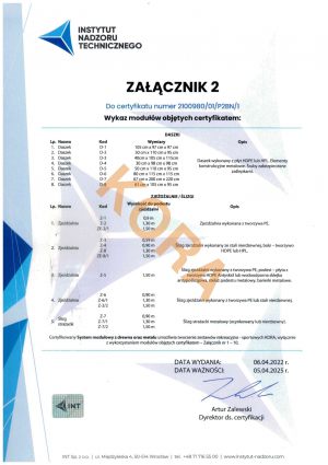 Certyfikat 980_1 KORA-3_page-0001-1